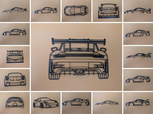 29 Porsche Duvar Dekoru