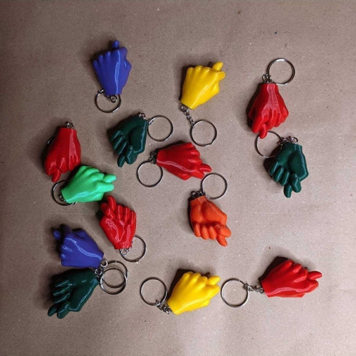 Anahtarlık - El Işaretli Anahtalık - El Figürü - El Işareti Anahtarlık