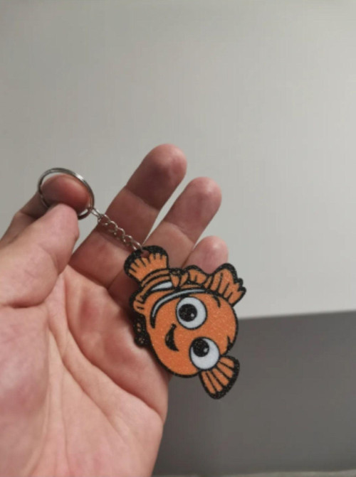 Pla Balık Nemo Anahtarlık Çanta Aksesuarı 2 Adet