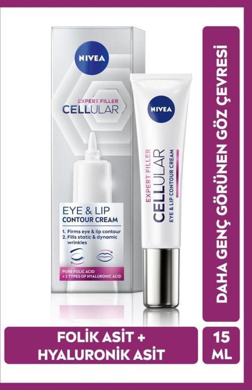 Cellular Expert Filler Sıkılaştıcı Göz Kremi 15ml, Çizgi Görünümü Azaltıcı, Kolajen, Nemlendirici