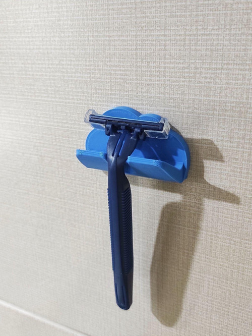 3M Yapışkanlı Bulut Banyo Düzenleyici - Jilet Tutucu Plastik Aparat