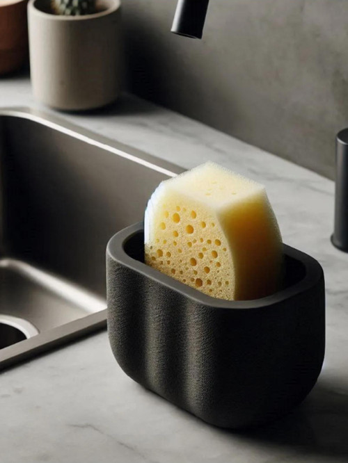 Şık Siyah Modern Süngerlik & Kaliteli Ve Kullanışlı Tasarım & Kusursuz Tasarım