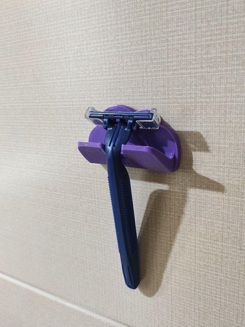 3M Yapışkanlı Bulut Banyo Düzenleyici - Jilet Tutucu Plastik Aparat