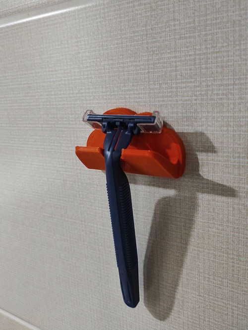 3M Yapışkanlı Bulut Banyo Düzenleyici - Jilet Tutucu Plastik Aparat