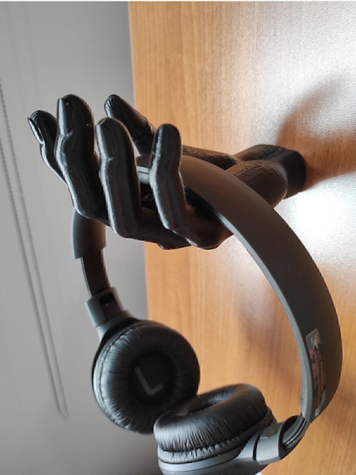 Dekoratif Kulaklık Tutucu, Duvara Monte Kulaklık Tutacağı, Kulaklık Standı.