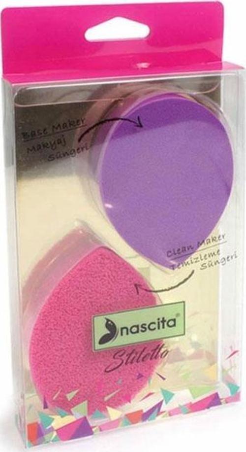 Stiletto Mini Sponge Set 2'li Bakım Ve Makyaj Süngeri Nasyuzfs0082