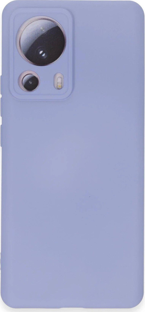 FLM Xiaomi Mi 13 Lite Kılıf Nano içi Kadife Silikon - Lila