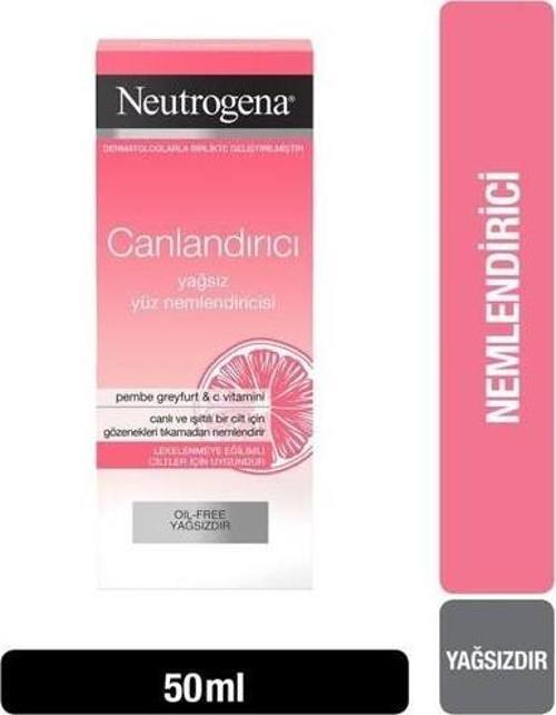 Pembe Greyfurt Yağsız Nemlendirici 50 ml
