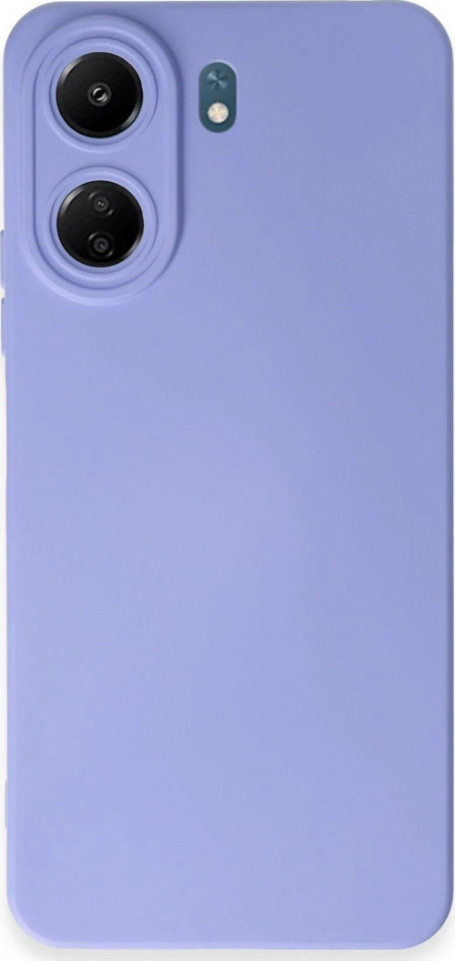 FLM Xiaomi Redmi 13C Kılıf Nano içi Kadife Silikon - Lila