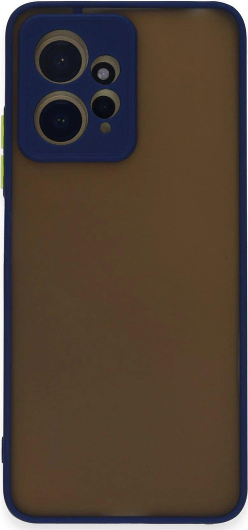 FLM Xiaomi Redmi Note 12 4G Kılıf Montreal Silikon Kapak - Lacivert