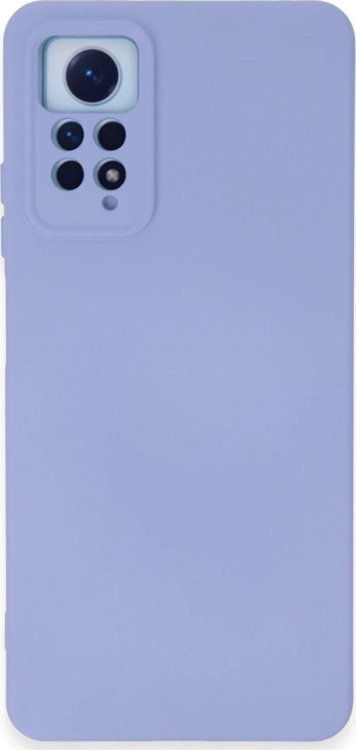 FLM Xiaomi Redmi Note 12 Pro 4G Kılıf Nano içi Kadife Silikon - Lila