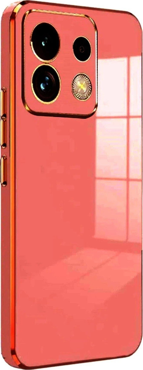 FLM Xiaomi Redmi Note 13 Pro 5G Kılıf Volet Silikon - Kırmızı