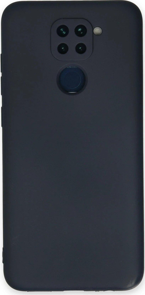 FLM Xiaomi Redmi Note 9 Kılıf Nano içi Kadife Silikon - Lacivert