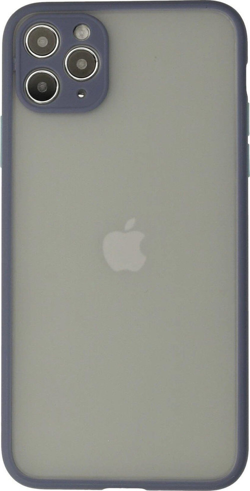 iPhone 12 Pro Max Kılıf Montreal Silikon Kapak - Gri