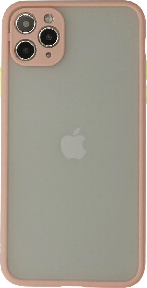 iPhone 12 Pro Max Kılıf Montreal Silikon Kapak - Pembe
