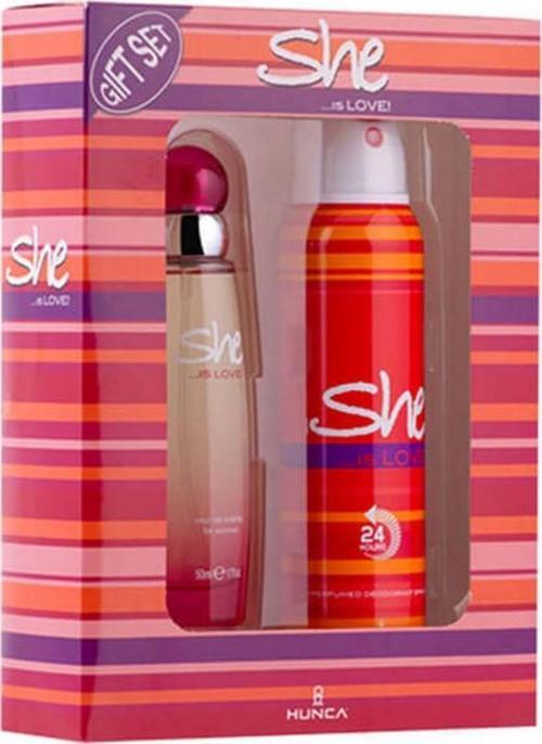 Is Love Edt 50 ml Kadın Parfüm Ve 150 ml Deodorant Set