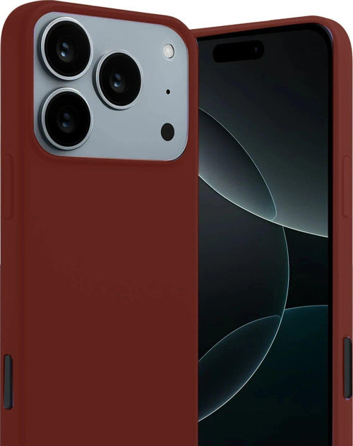 OMR02 Apple iPhone 17 Pro Max First Silikon - Bordo