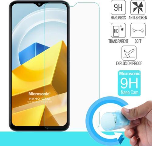 Xiaomi Poco M5 Nano Glass Cam Ekran Koruyucu