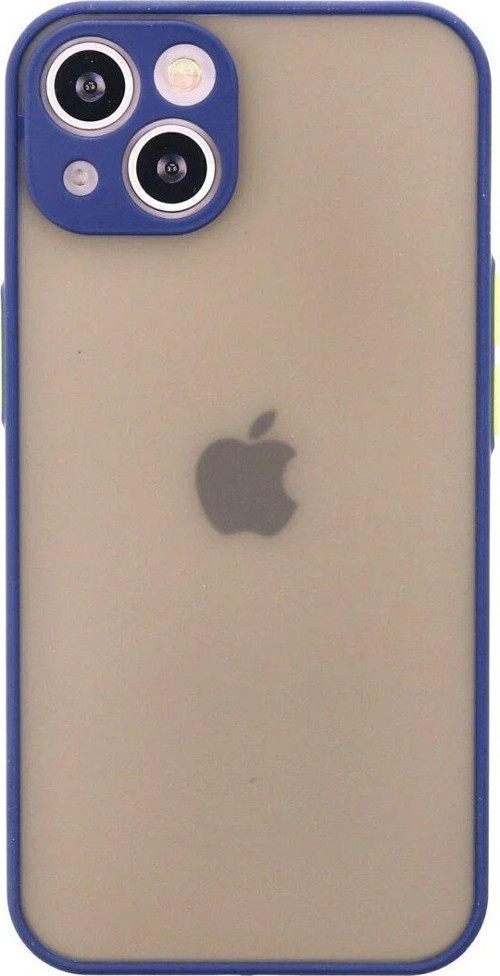 OMR02 iPhone 13 Mini Kılıf Montreal Silikon Kapak - Lacivert