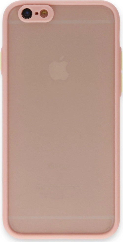 OMR02 iPhone 6 Kılıf Montreal Silikon Kapak - Pembe