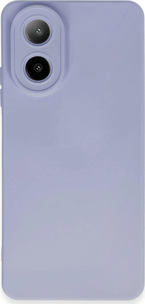 OMR02 Oppo A38 Kılıf Nano içi Kadife Silikon - Lila