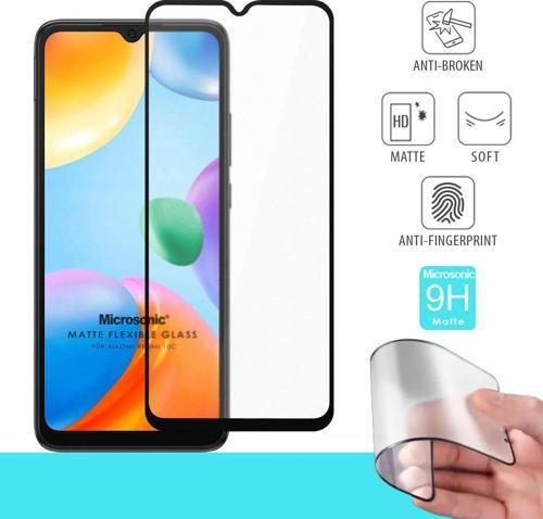Xiaomi Poco C40 Seramik Matte Flexible Ekran Koruyucu Siyah