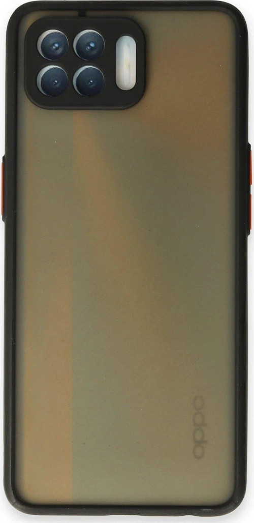 OMR02 Oppo Reno 4 Lite Kılıf Montreal Silikon Kapak - Siyah