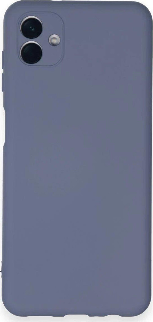OMR02 Samsung Galaxy A04 Kılıf Nano içi Kadife Silikon - Gri