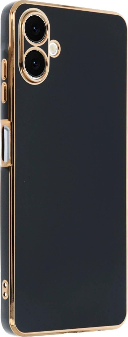 OMR02 Samsung Galaxy A06 Kılıf Volet Silikon - Siyah