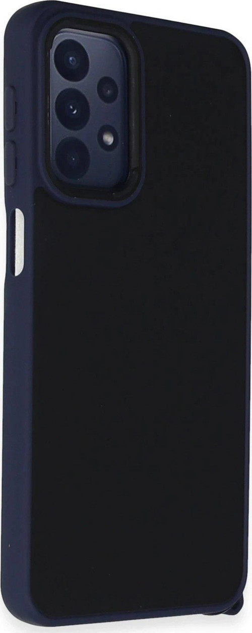 OMR02 Samsung Galaxy A23 4G Kılıf Elegant Kapak - Lacivert