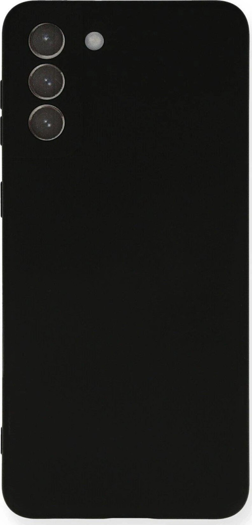 OMR02 Samsung Galaxy S21 Plus Kılıf Nano içi Kadife Silikon - Siyah