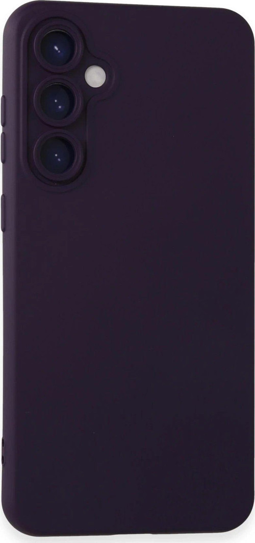 OMR02 Samsung Galaxy S24 Kılıf Nano içi Kadife Silikon - Mor