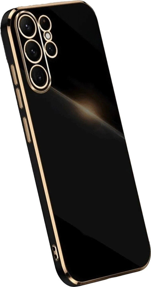OMR02 Samsung Galaxy S24 Ultra Kılıf Volet Silikon - Siyah
