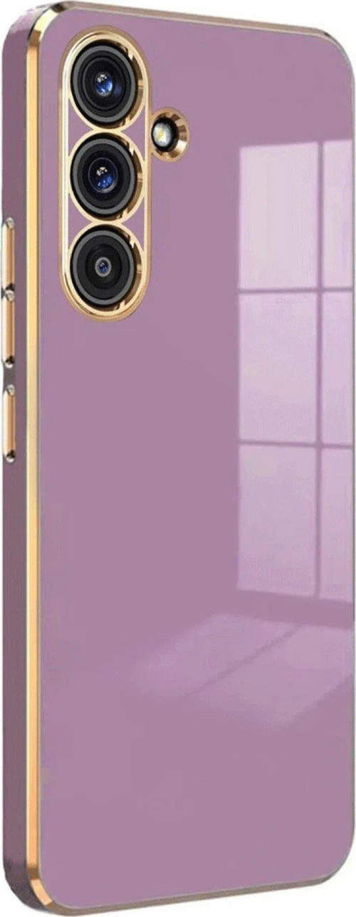 OMR02 Samsung Galaxy S25 FE Volet Silikon - Mor