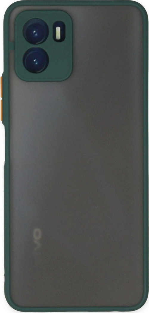 OMR02 Vivo Y15S Kılıf Montreal Silikon Kapak - Yeşil