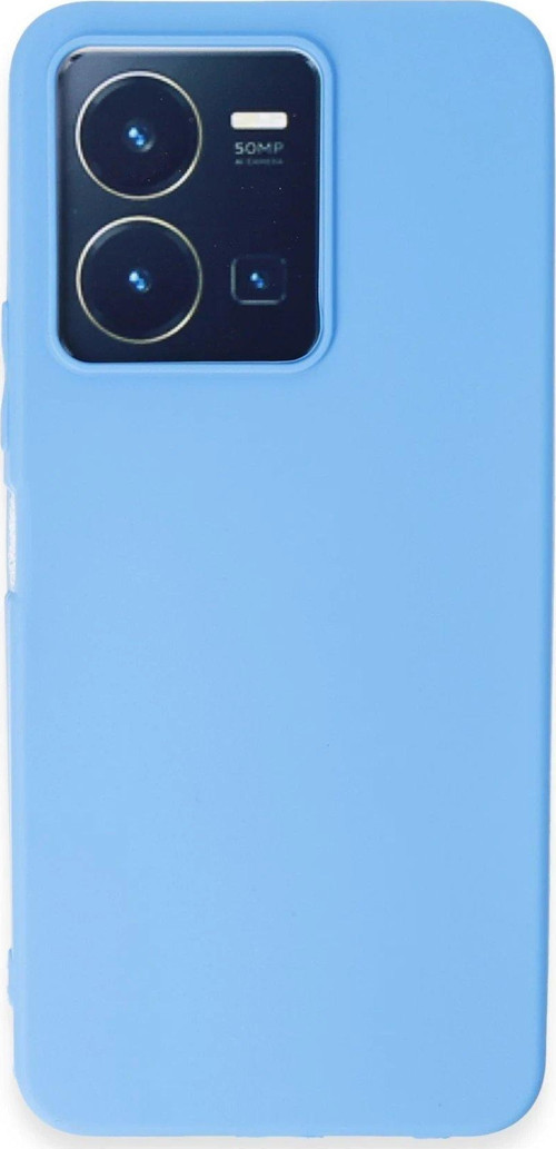 OMR02 Vivo Y35 Kılıf First Silikon - Mavi
