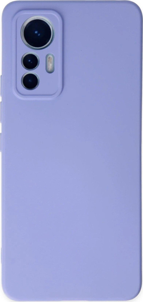 OMR02 Xiaomi Mi 12 Lite Kılıf Nano içi Kadife Silikon - Lila