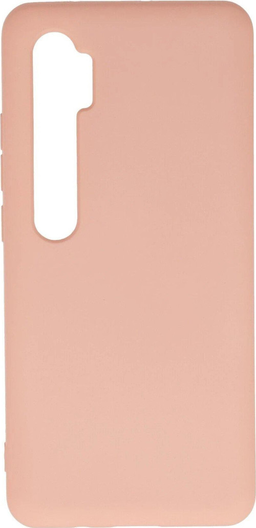 OMR02 Xiaomi Mi Note 10 Lite Kılıf Nano içi Kadife Silikon - Pudra