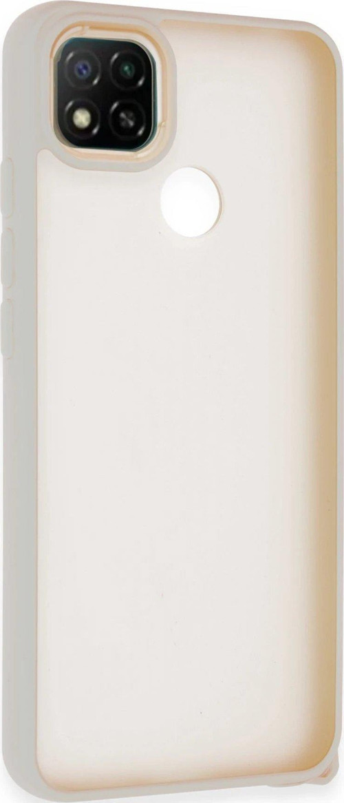 OMR02 Xiaomi Redmi 9C Kılıf Elegant Kapak - Pudra