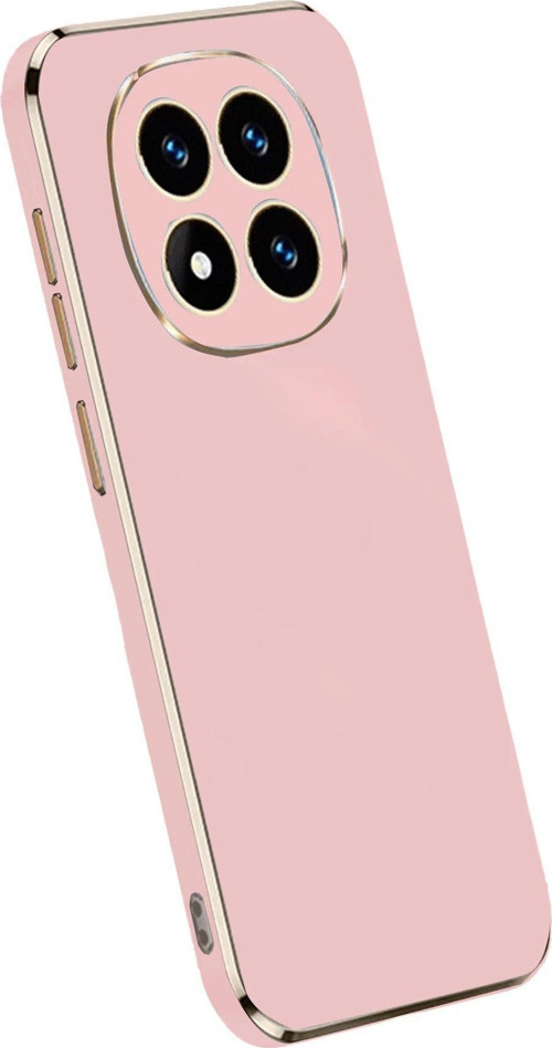 OMR02 Xiaomi Redmi Note 14 Pro 5G Kılıf Volet Silikon - Pembe