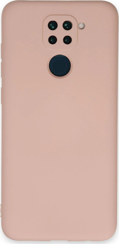 OMR02 Xiaomi Redmi Note 9 Kılıf Nano içi Kadife Silikon - Pudra