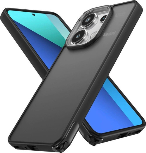 OMR02 Xiaomi Redmi Note 13 Pro 4G Kılıf Elegant Kapak - Siyah