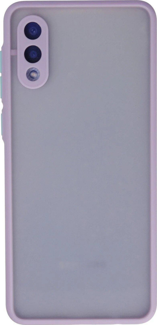 Samsung Galaxy A02 Kılıf Montreal Silikon Kapak - Mor