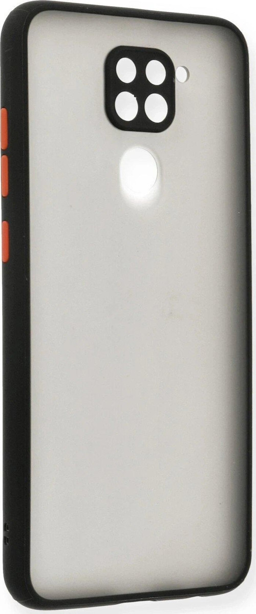Xiaomi Redmi Note 9 Kılıf Montreal Silikon Kapak - Siyah