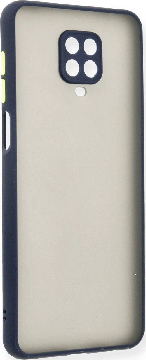 Xiaomi Redmi Note 9 Pro Kılıf Montreal Silikon Kapak - Lacivert