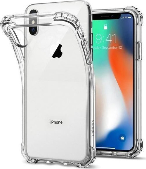 İPhone11 Pro Kılıf Spigen Rugged Crystal Crystal Clear