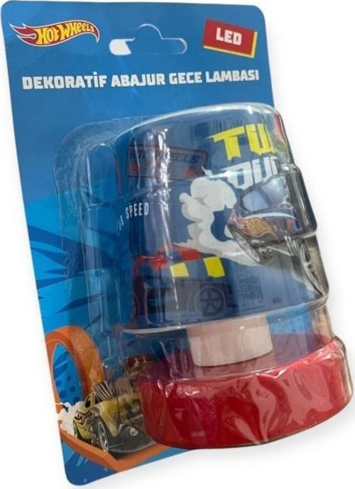 HOT WHEELS DEKORATİF ABAJUR GECE LAMBASI