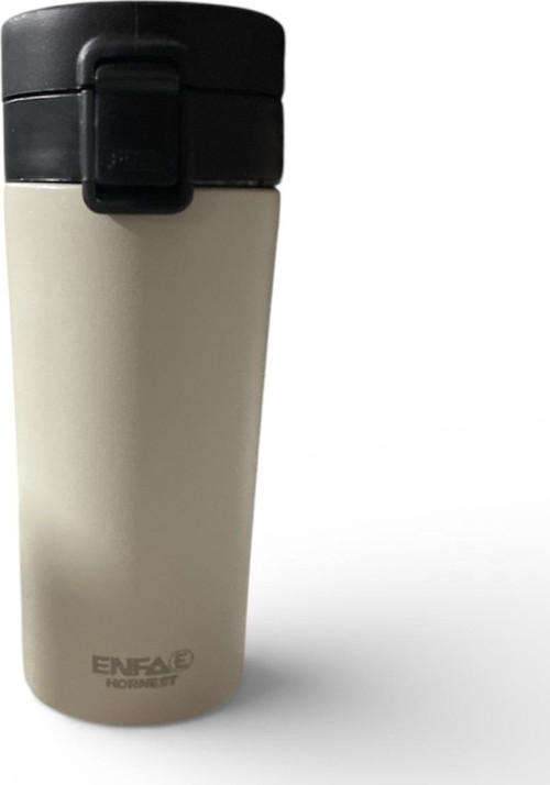 380 ML Çelik Termos Bardak – 304 Kalite Paslanmaz Çelik, Kilitli Kapak