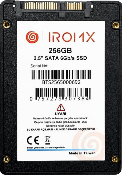 256GB 540/460MB/s 2.5" SATA 3.0 SSD IR256GS3