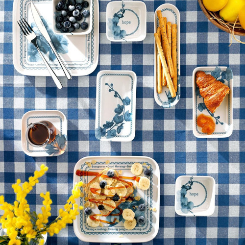 Luca Kahvaltı Takımı 32 Parça-Mavi-02